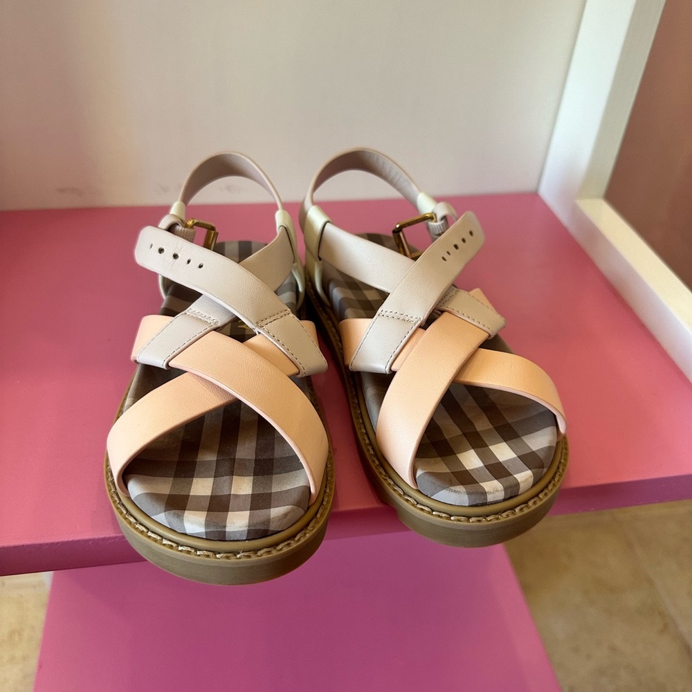 Burberry toddler sandals